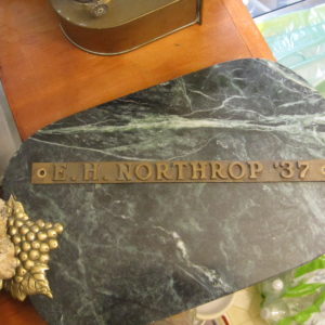 e.h. northrop metal nameplate